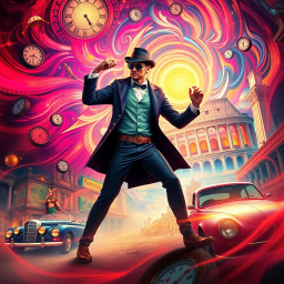 Chrono Caper: Whose Time Is It Anyway? - Text-based game
