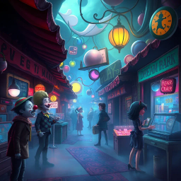 Nightmare Exchange: Whose Dream is it Anyway? - Text-based game