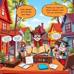 Whose Diary Is It Anyway?