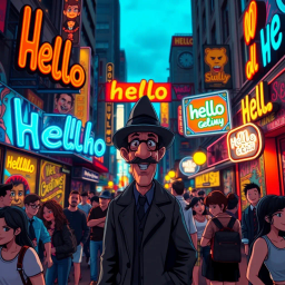 Whose Hellos Are These, Anyway? - Text-based game