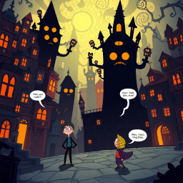 Whose Shadow is it Anyway? - Text-based game