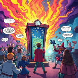 Chronochaos: Whose Time Is It Anyway? - Text-based game