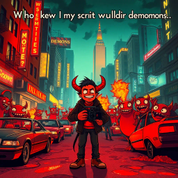 Whose Demons Are These? - Text-based game