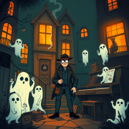 Whose Haunt is This? - Text-based game