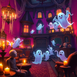 Whose Haunt Is This? - Text-based game