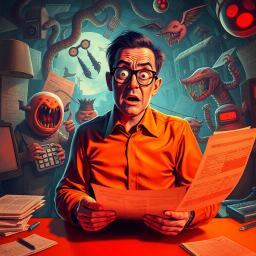 Dreadful Accounts: Whose Nightmare Is It Anyway? - Text-based game