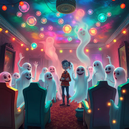 Hello, Whose Ghost Is It Anyway? - Text-based game