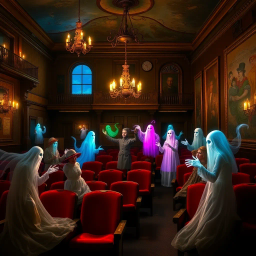 Hello, Whose Ghost Is It Anyway? - Text-based game
