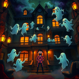 Who's Haunt is This? - Text-based game