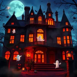 Whose Haunt is This? - Text-based game