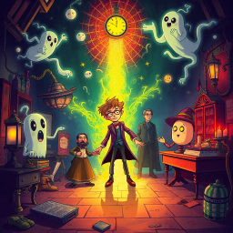 Hello, Whose Ghost Is It Anyway? - Text-based game