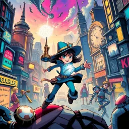 Chronocaper: Whose Time Is It Anyway? - Text-based game