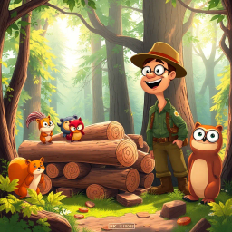 Whose Logs Are These, Anyway? - Text-based game