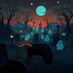 Haunted Byte: Who's This? - Text-based game