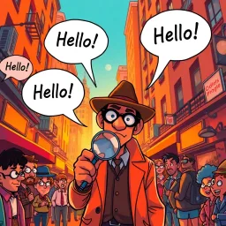Heads-Up: Who's Hello Is It Anyway? - Text-based game