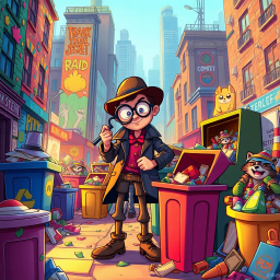Whose Bin is it Anyway? - Text-based game