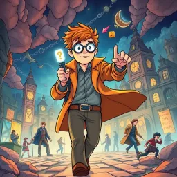Chrono-Capers: Whose Time Is It Anyway? - Text-based game