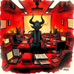 Hell-O, Whose These? - Text-based game