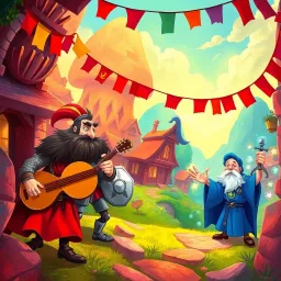 Chronicles of the Clueless: Whose Quest is it Anyway? - Text-based game