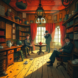 Whose Tea Is It Anyway? - Text-based game