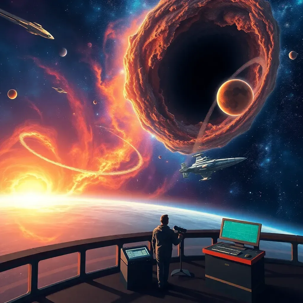 Quantum Frontier: Galactic Odyssey