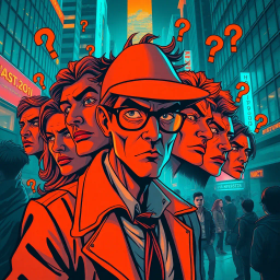 Whose Face Is It Anyway? - Text-based game