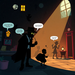 Whose Shadow Is It Anyway? - Text-based game