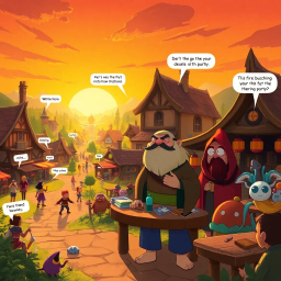 Chronicles of the Clueless: Whose Quest is it Anyway? - Text-based game