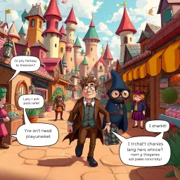 Chronicles of the Clueless: Whose Quest is it Anyway? - Text-based game