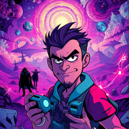 Spectrum Wars: Which Dimension Is It Anyway? - Text-based game