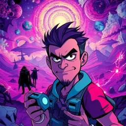 Spectrum Wars: Which Dimension Is It Anyway? - Text-based game