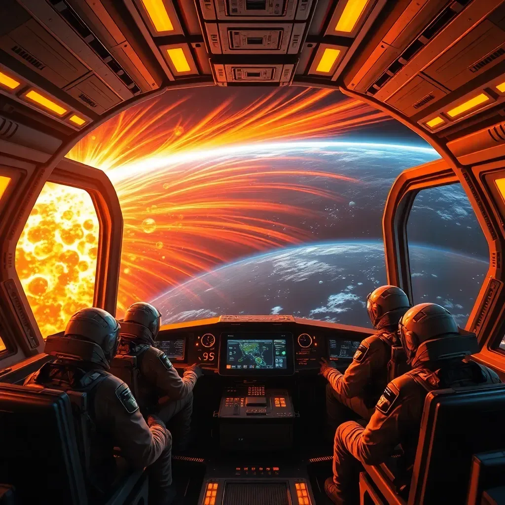 Solar Storm Survival