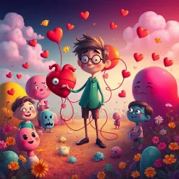 Heartstrings: Whose Heart Is It Anyway? - Text-based game