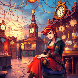 ChronoClash: Whose Time Is It Anyway? - Text-based game