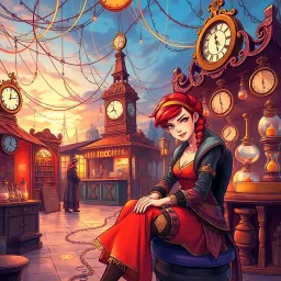 ChronoClash: Whose Time Is It Anyway? - Text-based game