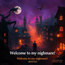 Nightmare Chronicles: Whose Nightmare Is It, Anyway? - Text-based game