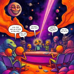 Whose Cosmos is it, Anyway? - Text-based game