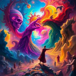 Spectrum Wars: Which Dimension Is It Anyway? - Text-based game