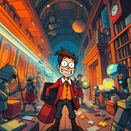 Chrono Clash: Whose Time Is It, Anyway? - Text-based game