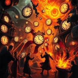 Chrono Clash: Whose Time Is It Anyway? - Text-based game
