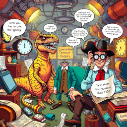 Temporal Tangle: Whose Time Is It Anyway? - Text-based game