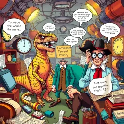 Temporal Tangle: Whose Time Is It Anyway? - Text-based game