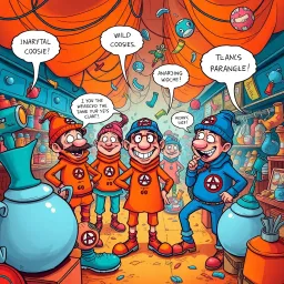 Whose Mayhem Is It Anyway? - Text-based game