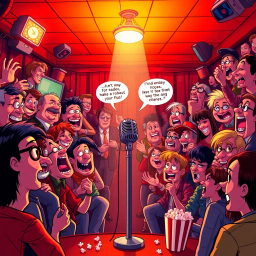Whose Laughter Is It Anyway? - Text-based game