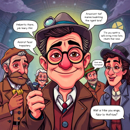 Whose Face Is This, Anyway? - Text-based game