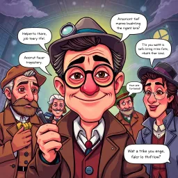 Whose Face Is This, Anyway? - Text-based game