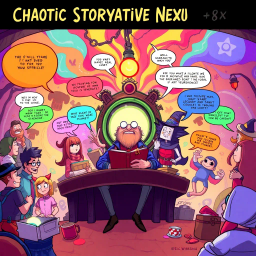 Narrative Nexus: Whose Adventure is it, Anyway? - Text-based game