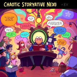 Narrative Nexus: Whose Adventure is it, Anyway? - Text-based game