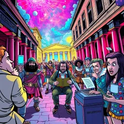Chronochaos: Whose Time is it Anyway? - Text-based game
