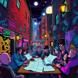 The Great Heist: Whose Thief Is It Anyway? - Text-based game